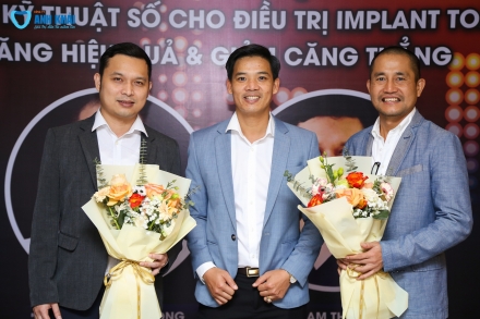 Chúc mừng sự thành công của khóa học: Quy trình kỹ thuật số cho điều trị Implant toàn hàm và đơn lẻ, tăng hiệu quả và giảm căng thẳng Chúc mừng sự thành công của khóa học: Quy trình kỹ thuật số cho điều trị Implant toàn hàm và đơn lẻ, tăng hiệu quả và giảm căng thẳng